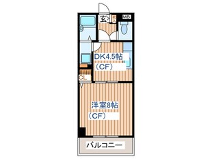 サンビレッジの物件間取画像